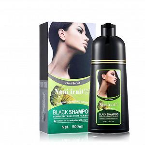 Шампунь для волос Organic Natural Fast Black Hair Colour 500 мл - Фото 1