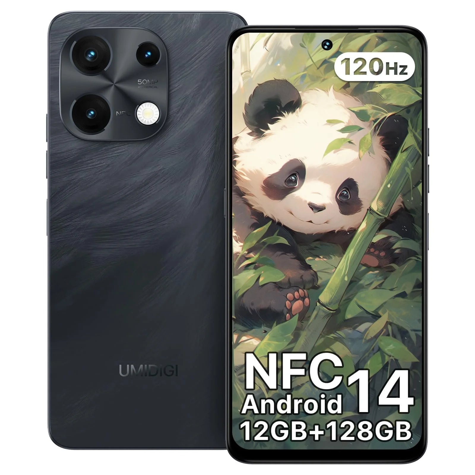 Смартфон UMIDIGI Note 100 6.8" 120Hz Octa-Core 12GB (6+6) RAM 128GB ROM 50MP NFC 5000mAh Dual SIM, фото №1 Смартфон UMIDIGI Note 100 6.8" 120Hz Octa-Core 12GB (6+6) RAM 128GB ROM 50MP NFC 5000mAh Dual SIM, фото №1