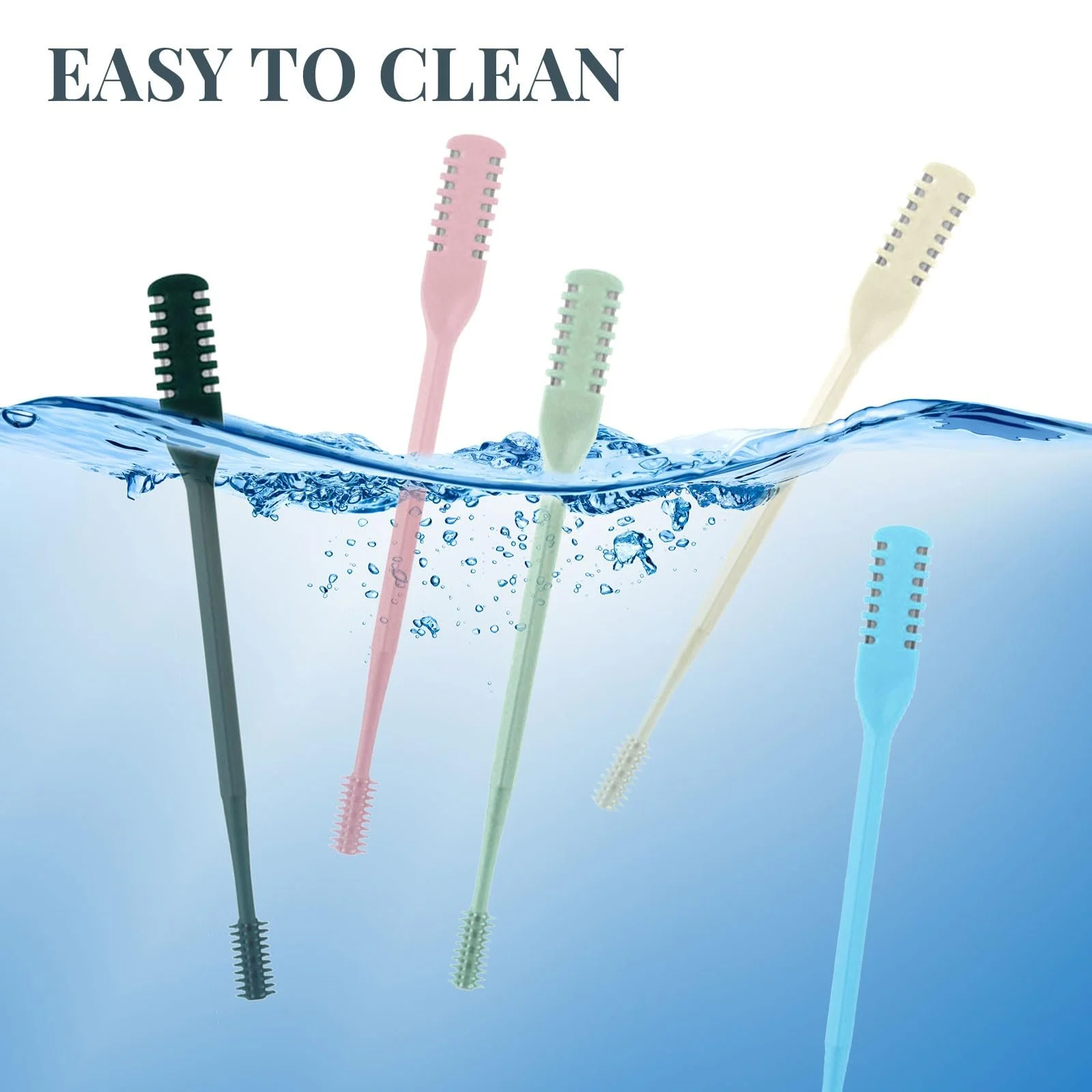 Набір YEJAHY 2-в-1 тример для стрижки носових волосків Без електрики 5 кольорів, фото №5