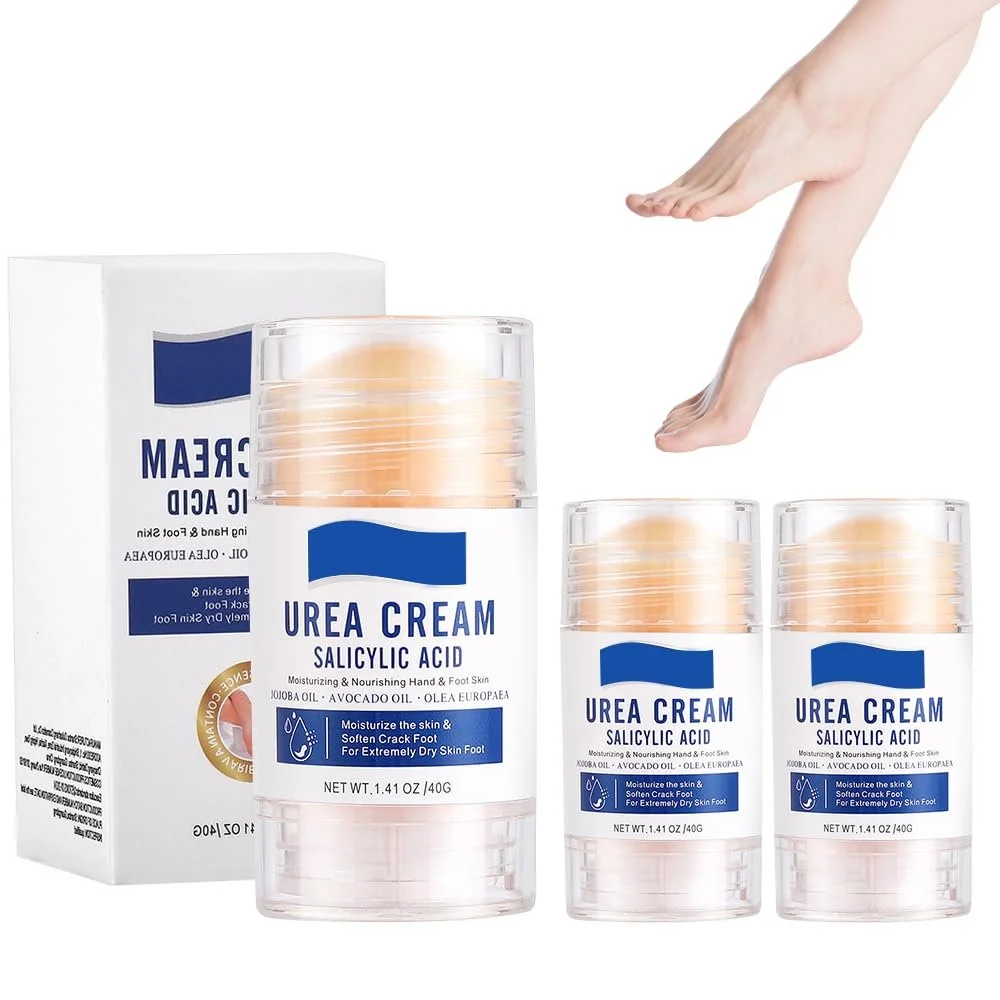 Крем для ног с мочевиной 60% Pack of 3 для сухой и потрескавшейся кожи, фото №1