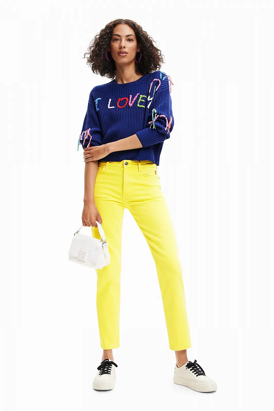 Жіночий світшот Desigual JERS_i Love, фото №4