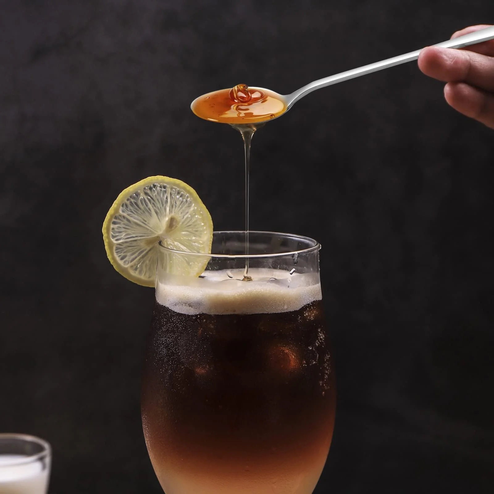 Ложки чайні Callyne 12 шт. з нержавіючої сталі з довгою ручкою, фото №7