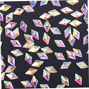 Стрази FRCOLOR Імітація ромба 200 шт. Блискучі прикраси для мобільних телефонів та рукоділля synthetic.ua - Фото 1