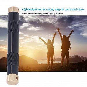 Кресало поршневе UPQRSG Fire Starter Survival Tool Алюмінієвий сплав Латунь synthetic.ua - Фото 1