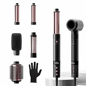 Стайлер для волос 6-in-1 Airstyler 1400 Вт Розовое золото - Фото 1