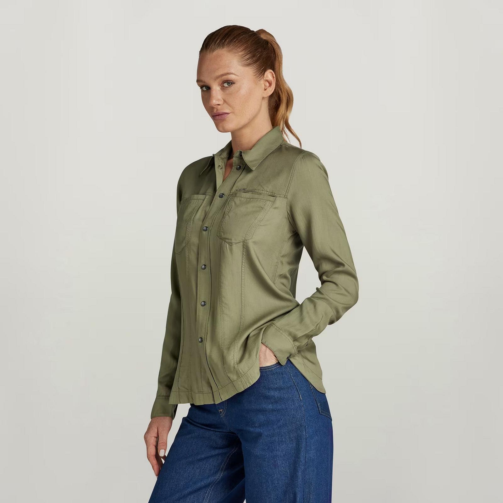 Жіноча сорочка G-Star RAW Fitted Shirt - S, фото №2 Жіноча сорочка G-Star RAW Fitted Shirt - S, фото №2