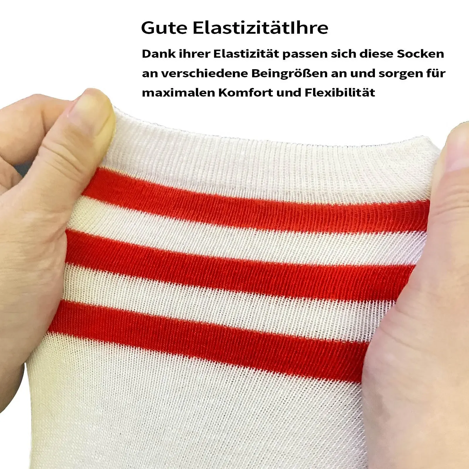 Жіночі гольфи в смужку вище коліна, один розмір, фото №6 Жіночі гольфи в смужку вище коліна, один розмір, фото №6