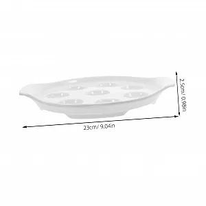 Форма UKCOCO керамическая для улиток с ручками synthetic.ua - Фото 1