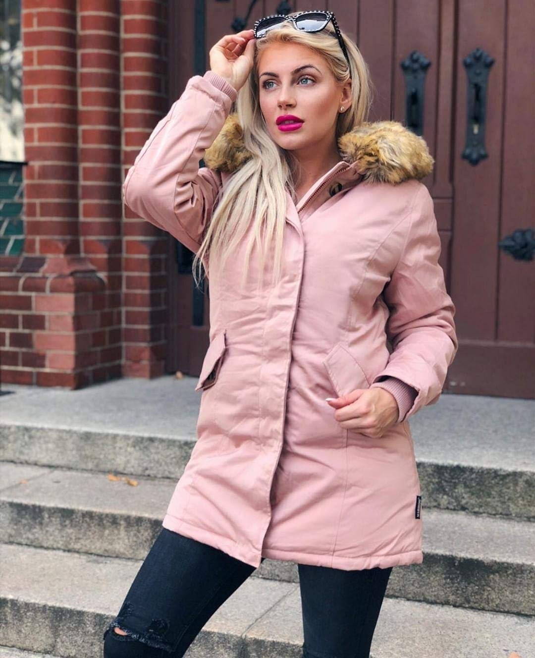 Куртка Marikoo Зимова стьобана з теплою підкладкою зі штучного хутра, фото №3 Куртка Marikoo Зимова стьобана з теплою підкладкою зі штучного хутра, фото №3