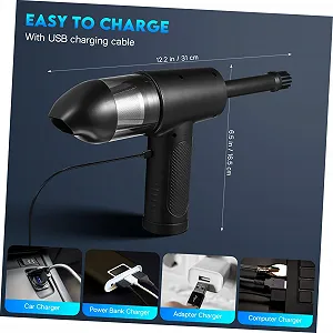 Беспроводной пылесос-воздуходувка Vaguelly Portable Cordless synthetic.ua - Фото 1