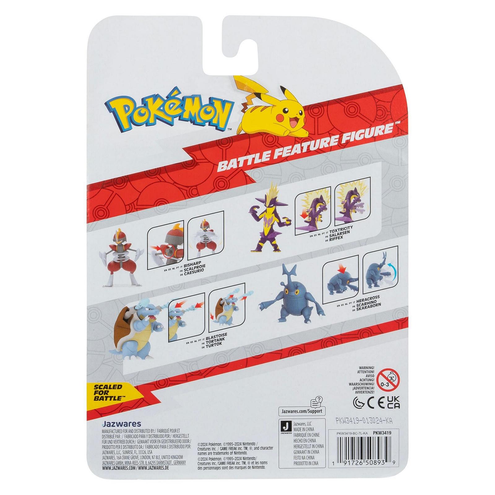 Бойова Фігурка Pokémon Riffex 11,5 см, фото №5