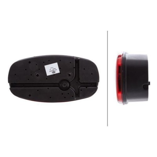 Задний фонарь HELLA 2VA 343 640-071 для DAF SCANIA BUCHER, левый, фото №2