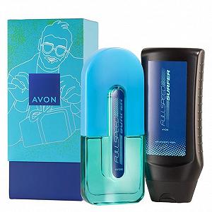 Набор AVON Full Speed Surfer Туалетная Вода Спрей и Гель для Душа Мужской/Свежий - Фото 1