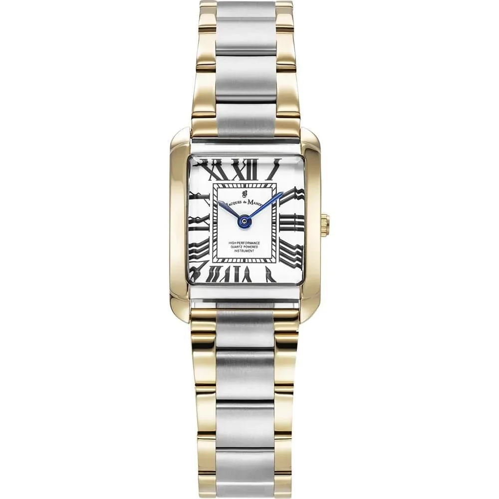Женские аналоговые часы Jacques Du Manoir JWL04403 с браслетом из нержавеющей стали, золотой, браслет, фото №1 Женские аналоговые часы Jacques Du Manoir JWL04403 с браслетом из нержавеющей стали, золотой, браслет, фото №1