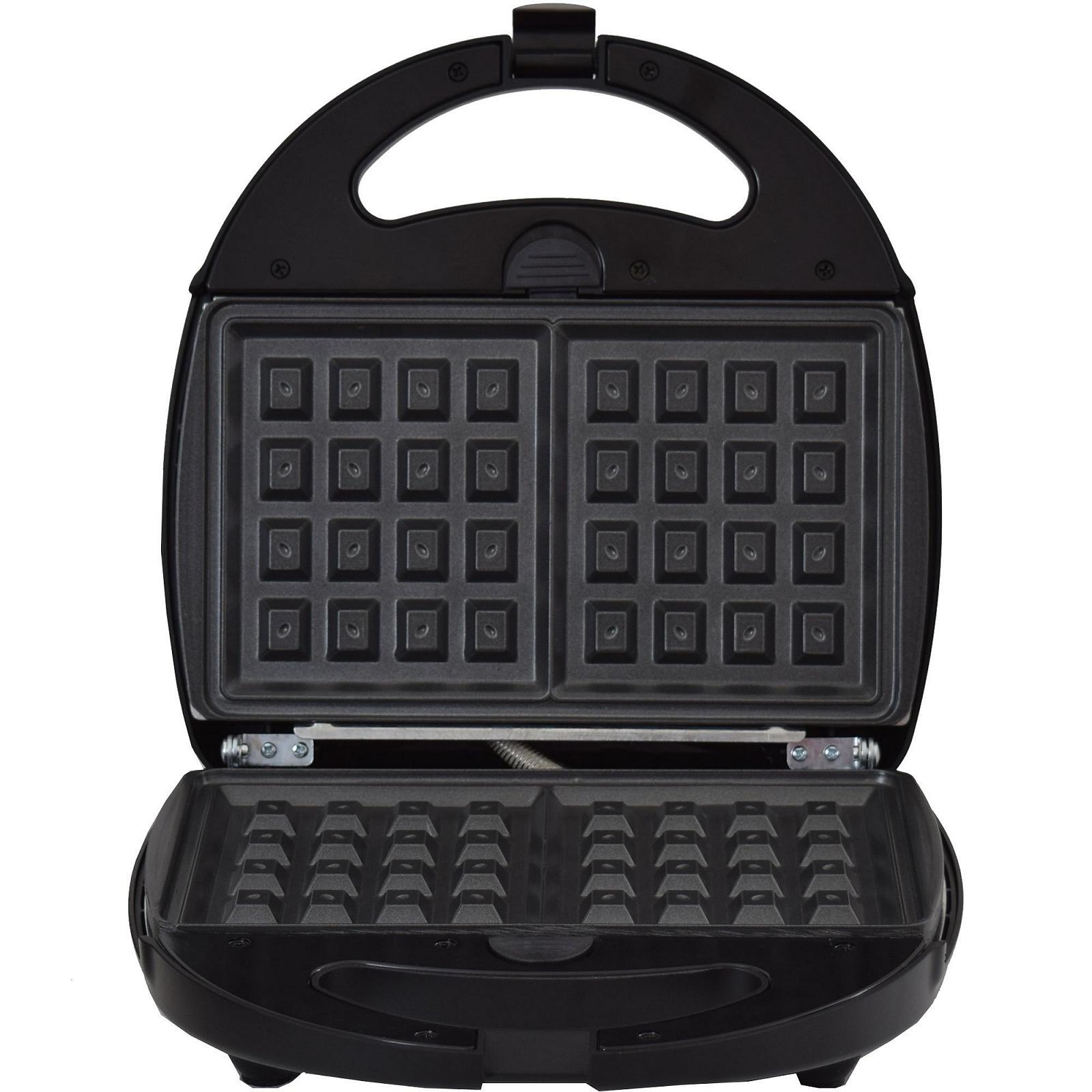 Вафельница Syntrox Germany Chef Maker SM-1300W, съемные пластины, черный цвет, фото №8