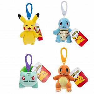 М'яка іграшка Pokémon Pikachu, Squirtle, Charmander, Bulbasaur 10 см - Фото 1