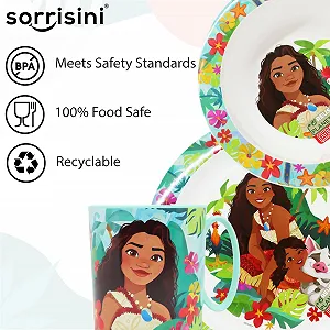 Набор детской многоразовой посуды Sorrisini, Пластиковые synthetic.ua - Фото 1