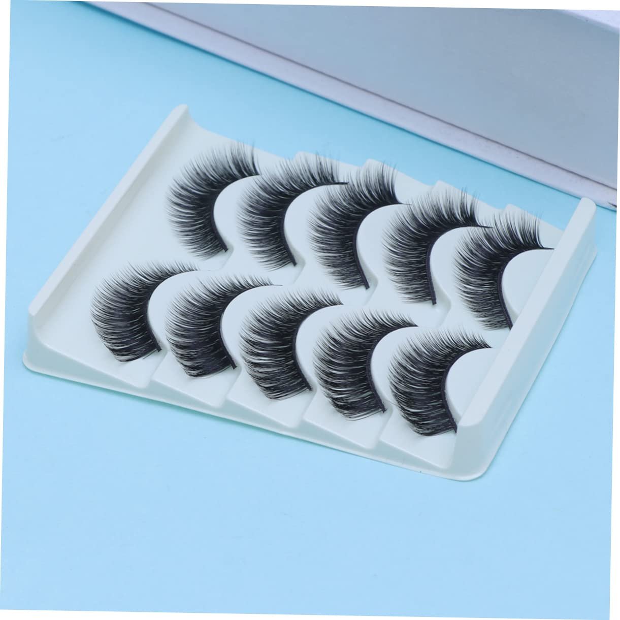 Вії Angoily Handgefertigte Фальшиві 3D-10 Paar Чорні, фото №3 Вії Angoily Handgefertigte Фальшиві 3D-10 Paar Чорні, фото №3