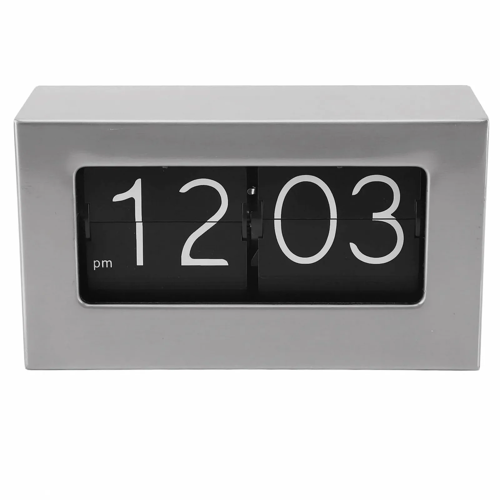 Настільний годинник Retro Storm 70 мм, складаний, чорний, фото №1