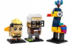 Конструктор Лего LEGO Brick Headz Карл, Рассел и Кевин (40752) synthetic.ua - Фото 1