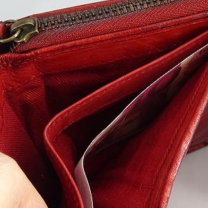 Гаманець Hill Burry Шкіряний З захистом RFID червоний synthetic.ua - Фото 1