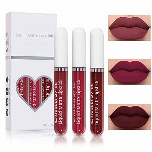 Набор Жидкая помада Matte Colours Водостойкая долговечная Жидкий блеск для губ Подарки - Фото 1