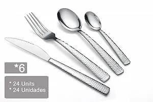 Набір столових приборів Verona, 24 предмети ціна на synthetic.ua - Фото 1 Набір столових приборів Verona, 24 предмети synthetic.ua - Фото 1