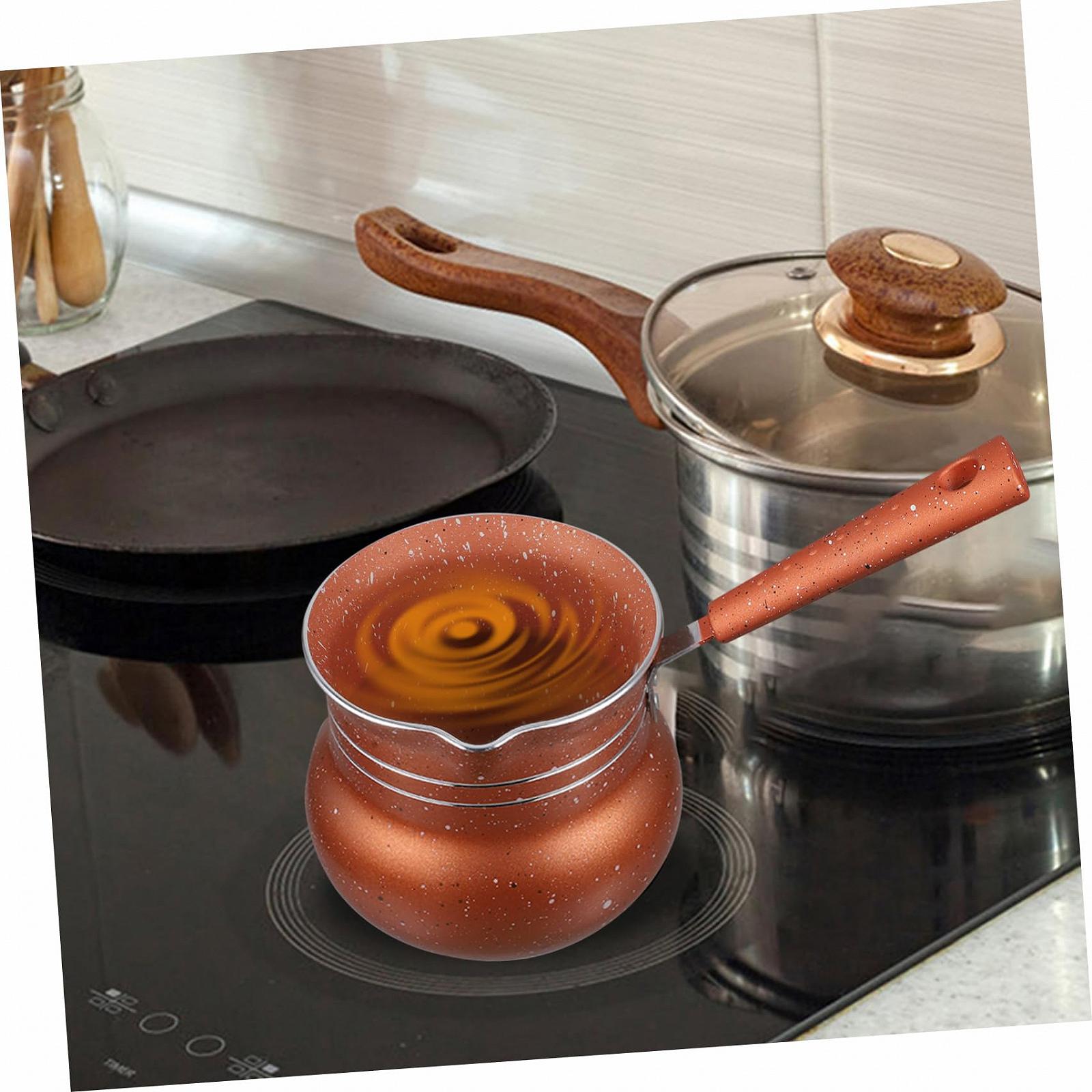 Каструля Yardwe Mini Pan 10см Coffee, фото №7