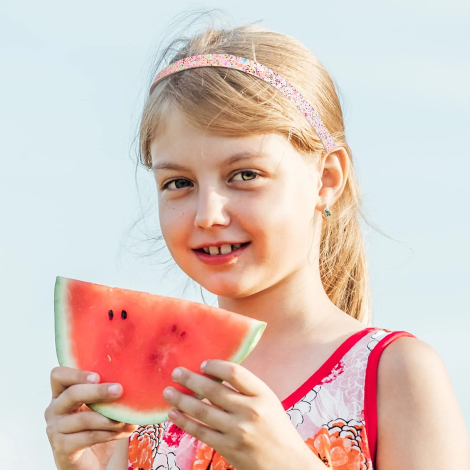 Набір блискучих обручів для волосся 6 шт., фото №7