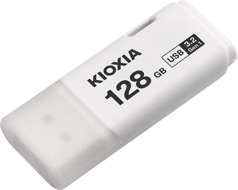 USB Flash Drive KIOXIA TransMemory U301 128GB USB 3.2 White, фото №1 USB Flash Drive KIOXIA TransMemory U301 128GB USB 3.2 White, фото №1