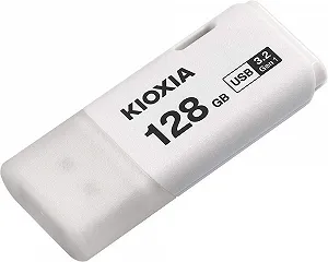 USB Flash Drive KIOXIA TransMemory U301 128GB USB 3.2 White - Фото 1