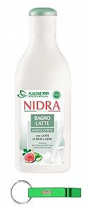 Гель для душу Nidra Bagnolatte Addolcente з молочком інжиру та екстрактом алое 750 мл (12 шт.) - Фото 1