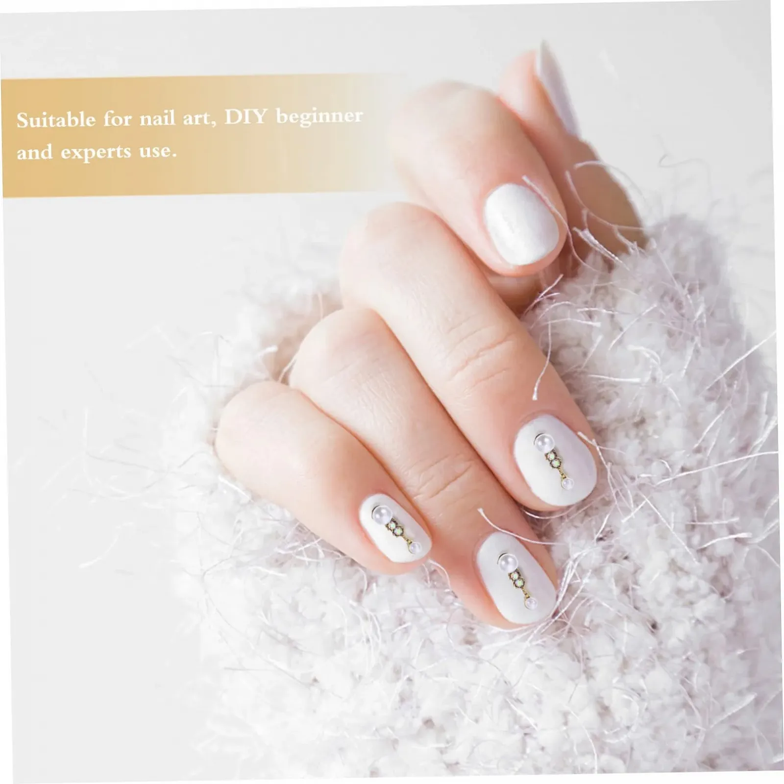 Жемчуг для ногтей, 20 шт, украшения для маникюра с креативным дизайном и отделкой, фото №4 Жемчуг для ногтей, 20 шт, украшения для маникюра с креативным дизайном и отделкой, фото №4