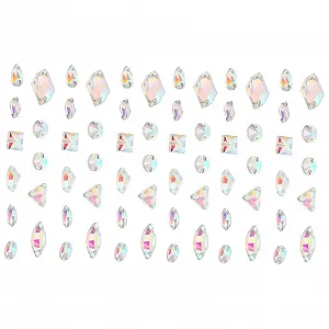 Пришивные стразы с двумя отверстиями 120 шт. - Фото 1