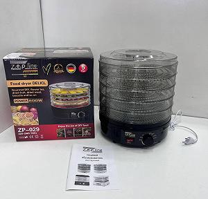 Купити Сушильний апарат сушарка для фруктів овочів та інших продуктів дегідратор Zepline ZP 029 New Black - Фото 1 Сушильний апарат сушарка для фруктів овочів та інших продуктів дегідратор Zepline ZP 029 New Black - Фото 1
