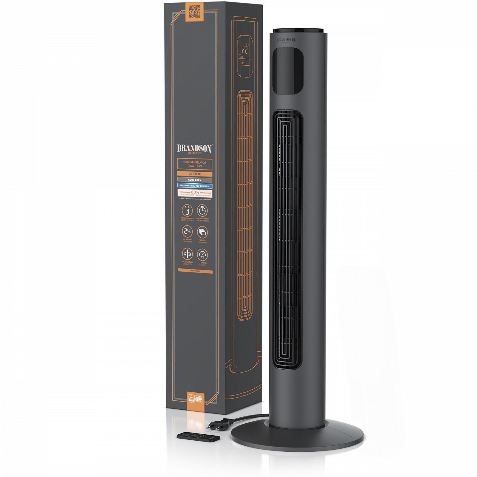 Вентилятор башенный Brandson ECO DC Motor WiFi Smart Home, фото №8