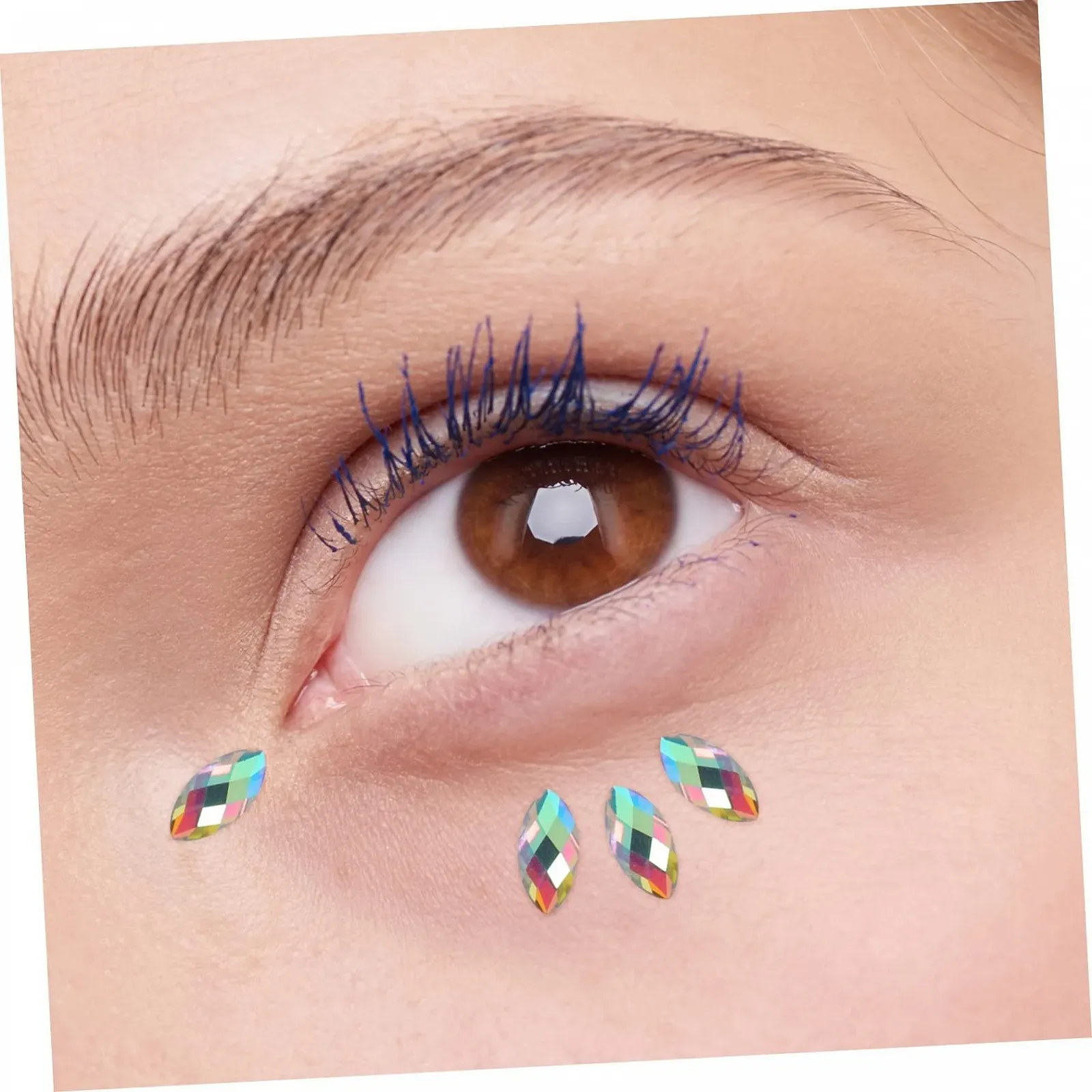 Набір Наклейки Коштовності Стрази для Марді Гра Фестивалю Листя, фото №8