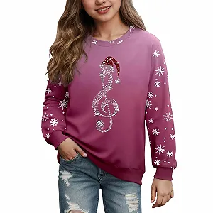 Повсякденний світшот і дівчаток затишний і стильний, ідеальний для щоденного використання - Фото 1