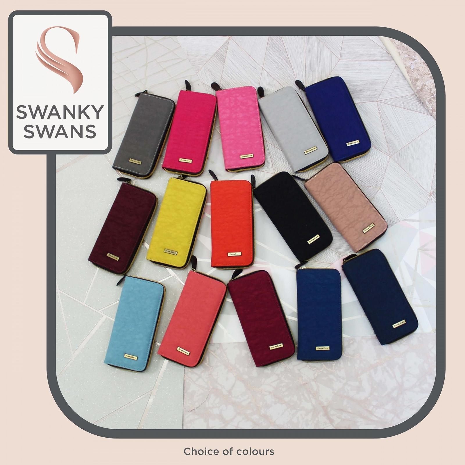 Женский кошелек SwankySwans Nylon на молнии для карт и монет, фото №5