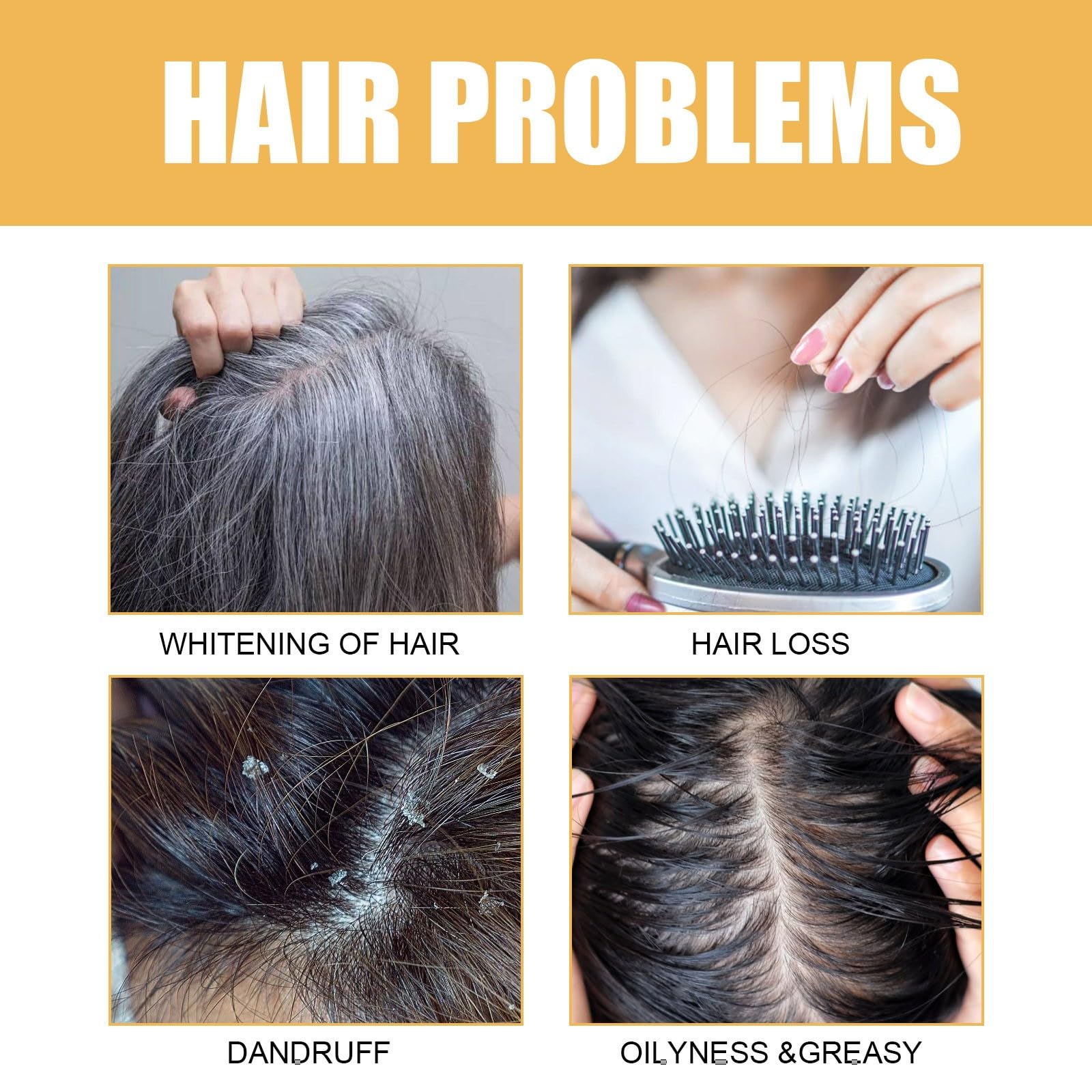 Кондиціонер Ginger Moisturising Hydrating Repairing Hair Natural Ginseng Extract 60 мл, фото №6