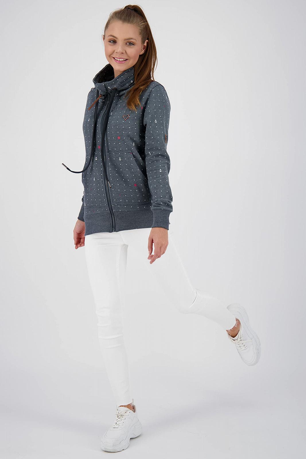 Куртка спортивная Aife and Kickin VivianAK B - Женская куртка - Куртка с капюшоном на молнии - Короткая куртка на молнии для осени и зимы, фото №7 Куртка спортивная Aife and Kickin VivianAK B - Женская куртка - Куртка с капюшоном на молнии - Короткая куртка на молнии для осени и зимы, фото №7