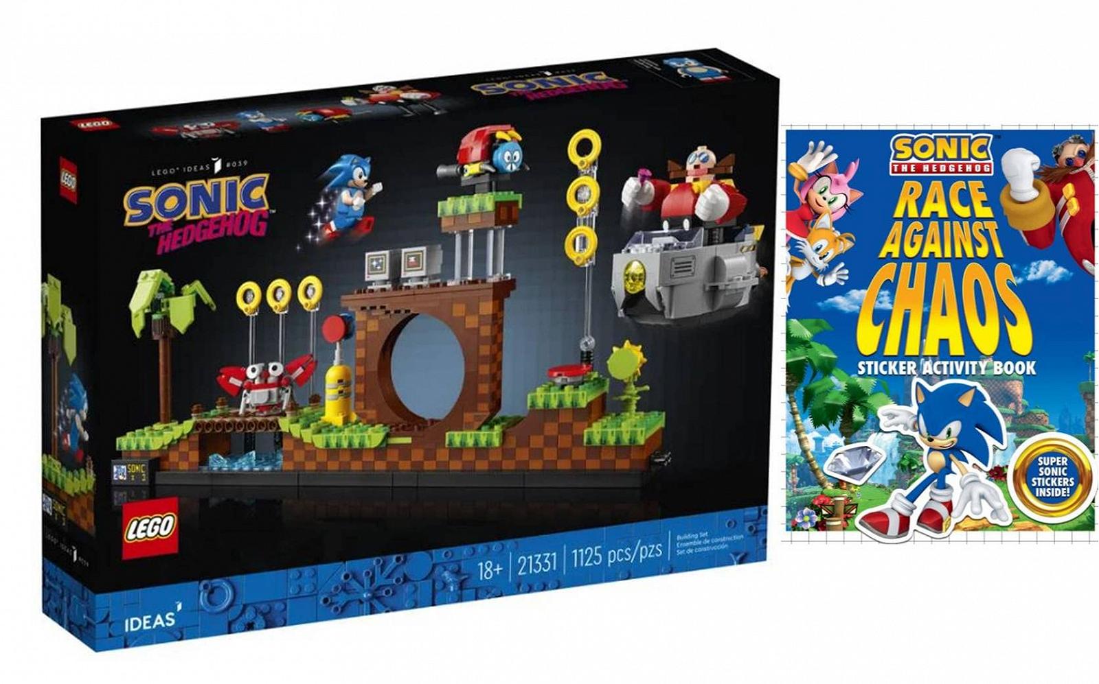 Конструктор Lego Sonic The Hedgehog Green Hill Zone (21331) з книжкою-розмальовкою Sonic, фото №1