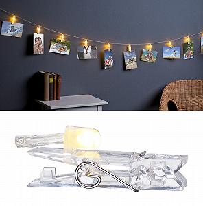 Гірлянда Lunartec LED Фото кліп, 40 кліпс, 10 м synthetic.ua - Фото 1