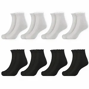 Шкарпетки з рюшами 8 пар Жіночі, Універсальний розмір - Фото 1