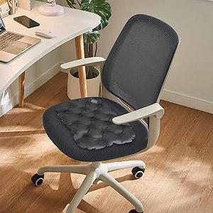 Подушка надувна сидіння складна водонепроникна synthetic.ua - Фото 1