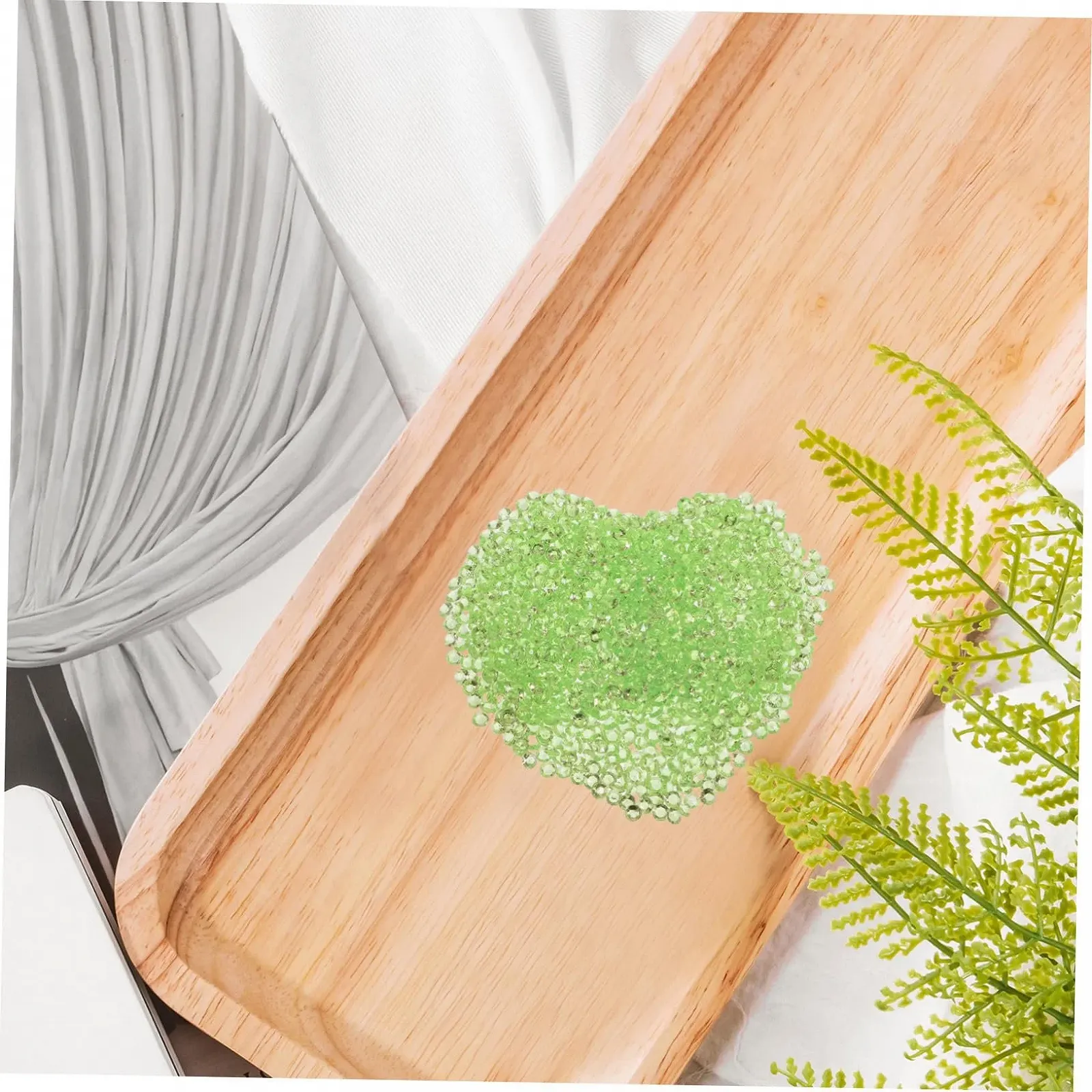 Стрази Плоскі Alipis 10000 штук, Рожеве Золото, Акрилові Діаманти, Насипні Скляні Намистини, фото №4