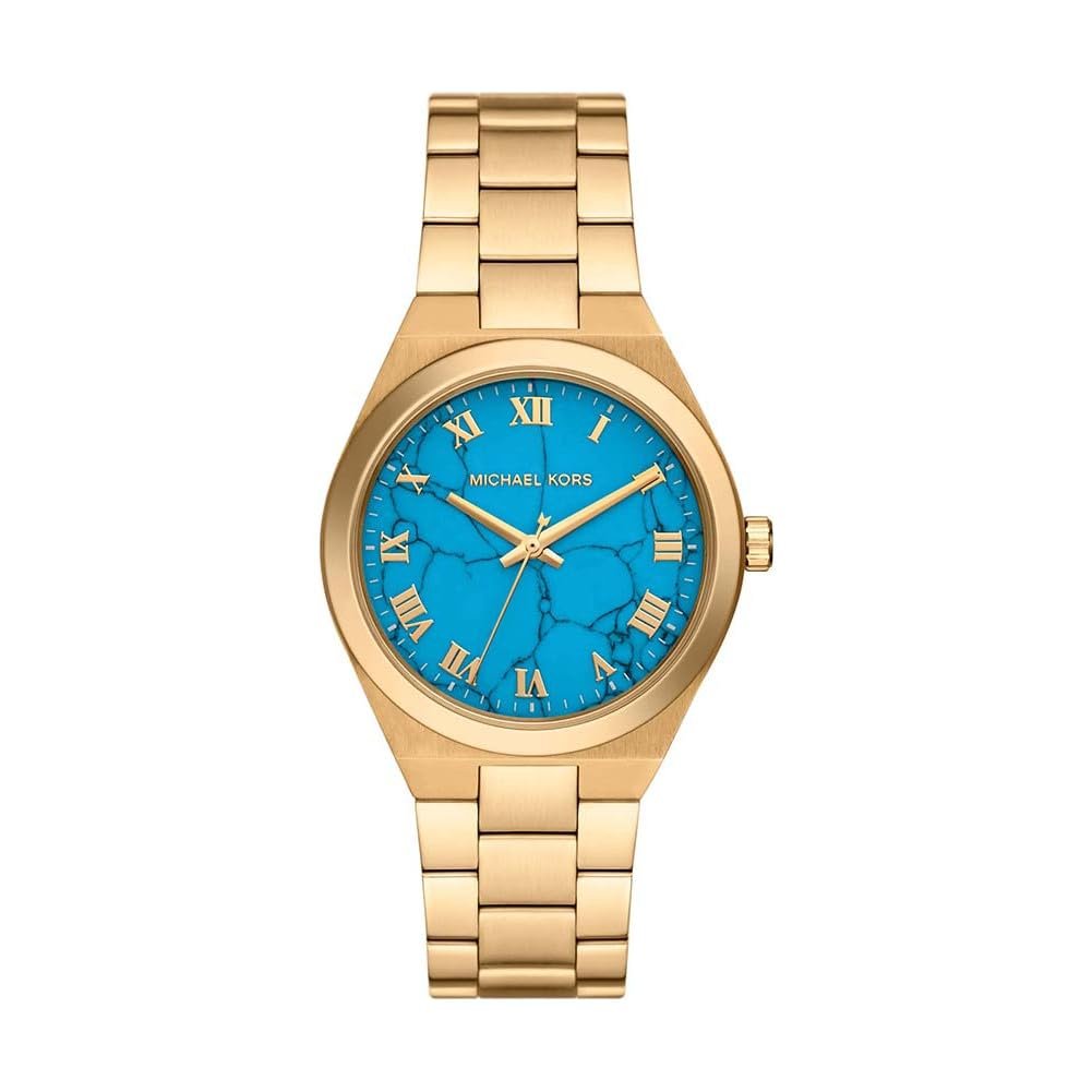 Женские часы Michael Kors MK7460, голубой, MK7460-AMZUK, фото №1