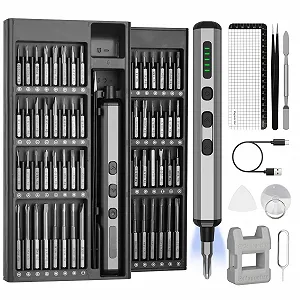 Набір викруток акумуляторних Ainiv Mini 72 в 1 Прецизійні 5 швидкостей Магнітні - Фото 1