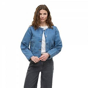 Джинсовая Куртка Vila Женская на Пуговицах - Фото 1