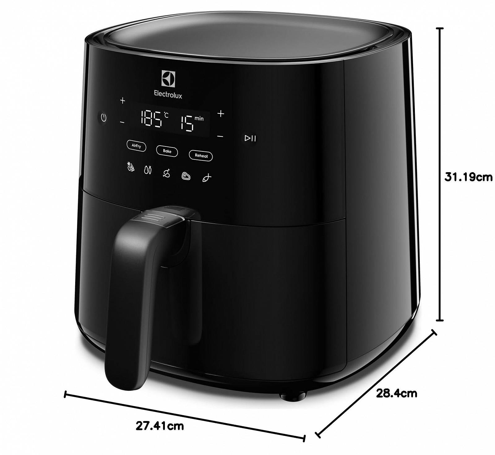 Мультипіч Electrolux EAF3B 3 L 1300 W Чорна, фото №9 Мультипіч Electrolux EAF3B 3 L 1300 W Чорна, фото №9